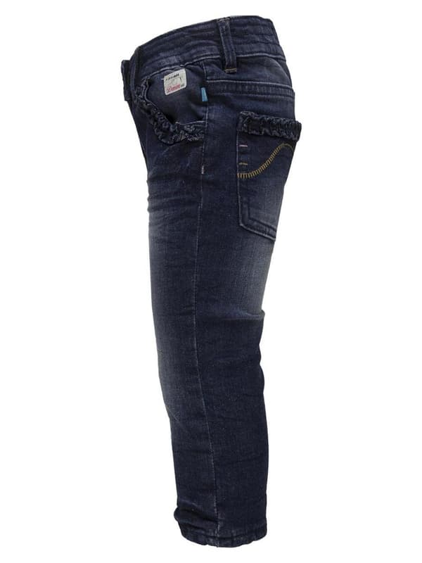 Flickjeans marinblå Lief