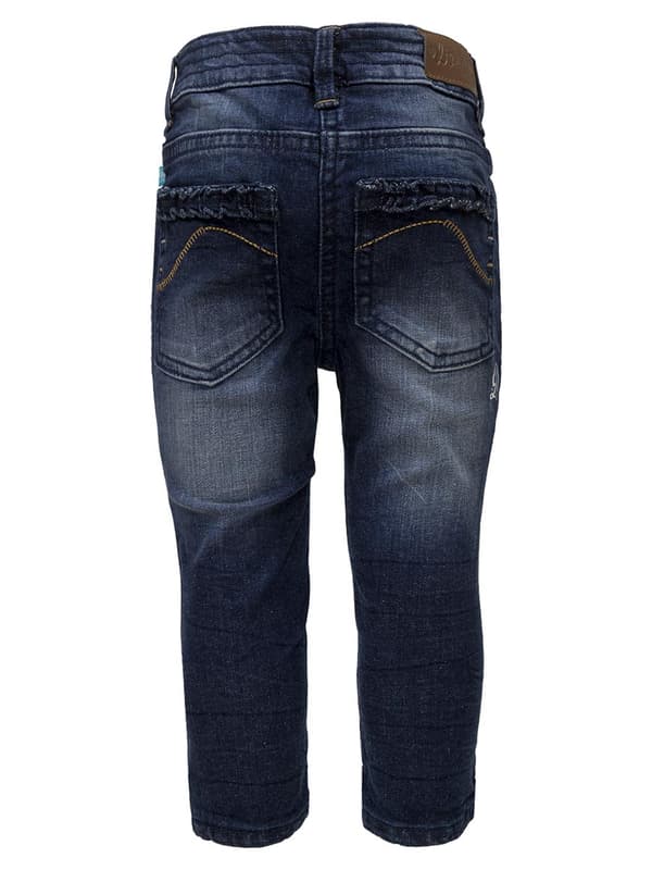 Flickjeans marinblå Lief