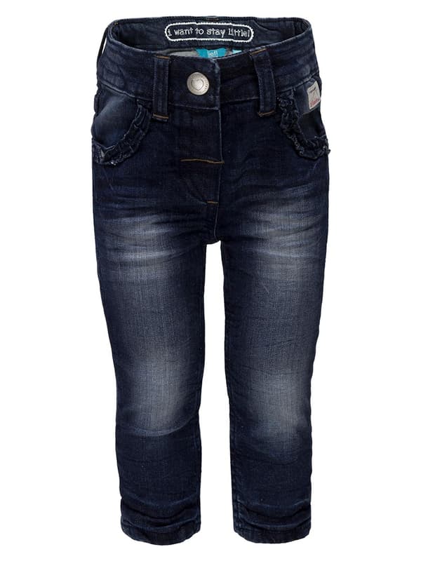 Flickjeans marinblå Lief