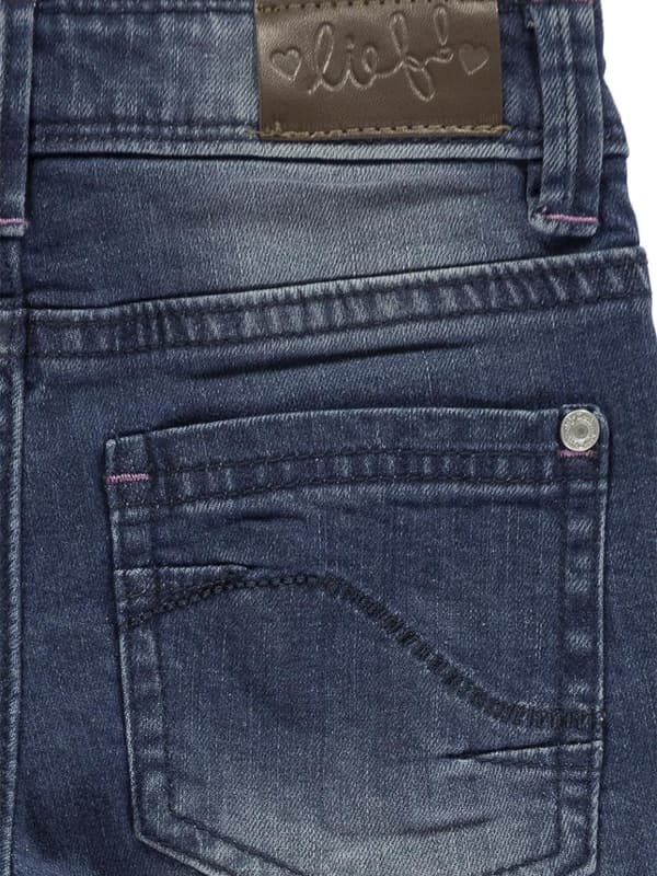 Flickjeans marinblå Lief