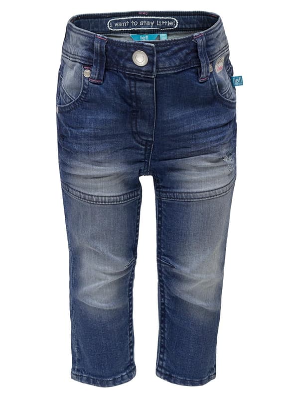 Flickjeans marinblå Lief