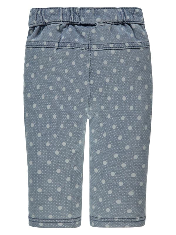 Kanz prickiga jeansbyxor för babyflickor