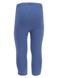 Miniatyrbild 2 av 4: Flickleggings i bomull, enfärgade blå, Lief