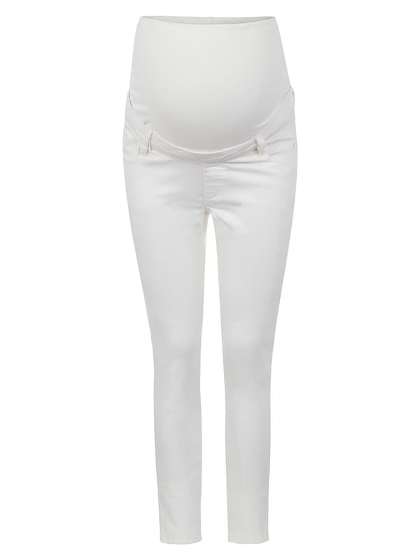 Naisten valkoiset raskaushousut Bellybutton Maternity