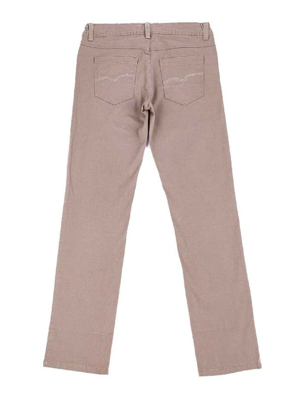 Beige smala flickbyxor Olimpias