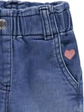 Miniatyrbillede 3 af 3: Piger denim hjerteformede jeans Kanz