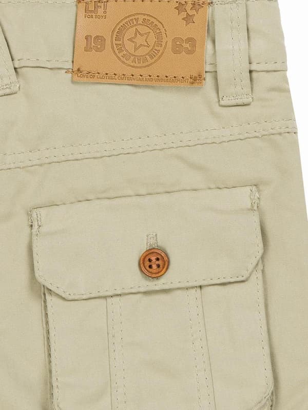 Beige stridsbyxor för pojkar, Lief