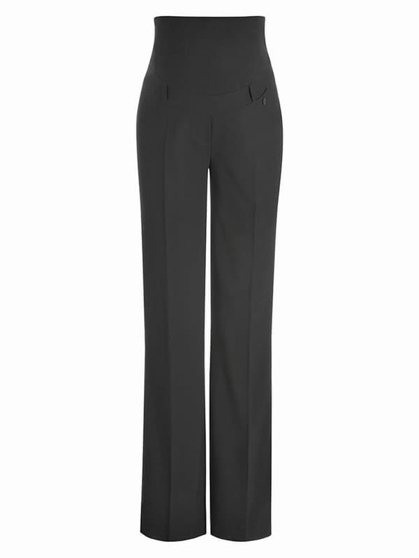Bellybutton Maternity Damebukser med brede ben i sort