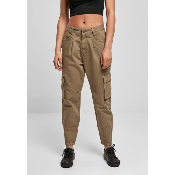 Pantalon cargo dam Urban Classics ballon fit twill