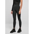 Miniatyrbild 2 av 6: Leggins dam - Urban Classics - Hög midja - Biker stil - Transparent tyg - Bekväm
