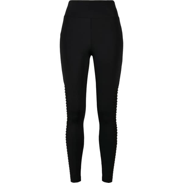 Leggins dam - Urban Classics - Hög midja - Biker stil - Transparent tyg - Bekväm