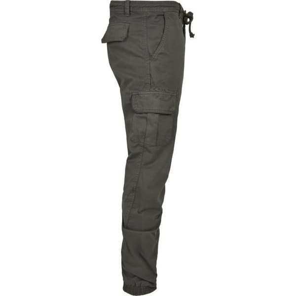 Cargobyxor - URBAN CLASSICS - Antracit - 100% bomull - Regular passform - Elastisk