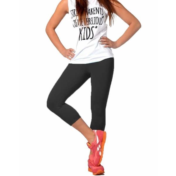 Legging - jegging - tregging Fungo Leggings för Kvinnor 3/4 Längd Yoga Fitness Byxor Leggins För Sport F34
