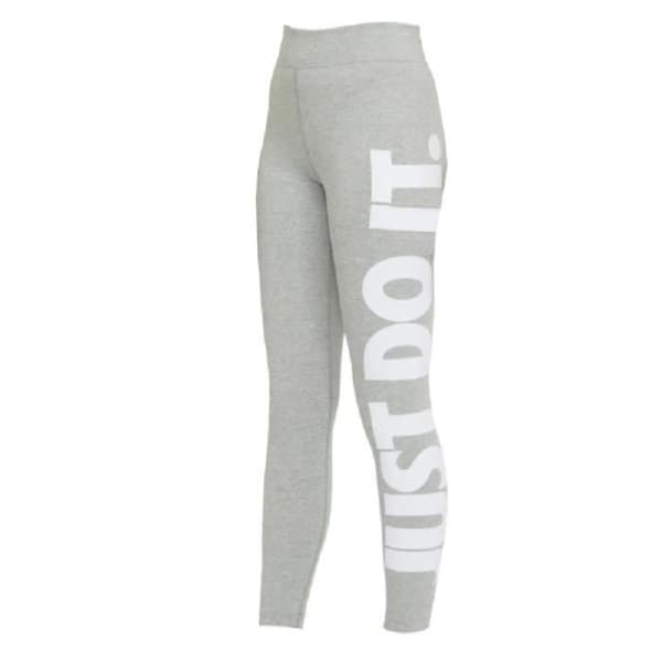 Damleggings - Nike - W LEGGING JDI - Hög midja - Elastisk - Grå