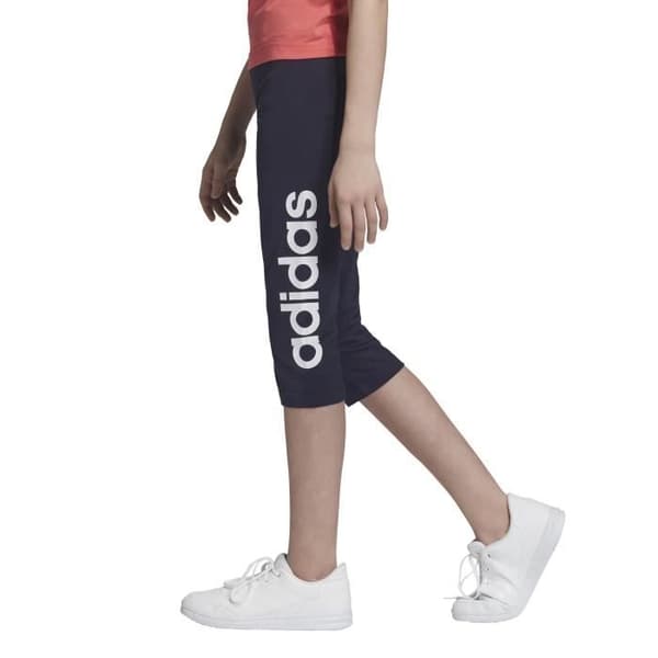 adidas 3-4 Essentials Linear juniortights - Blå - Slim fit - Barn - Dam
