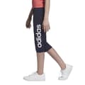 Miniatyrbild 4 av 4: adidas 3-4 Essentials Linear juniortights - Blå - Slim fit - Barn - Dam