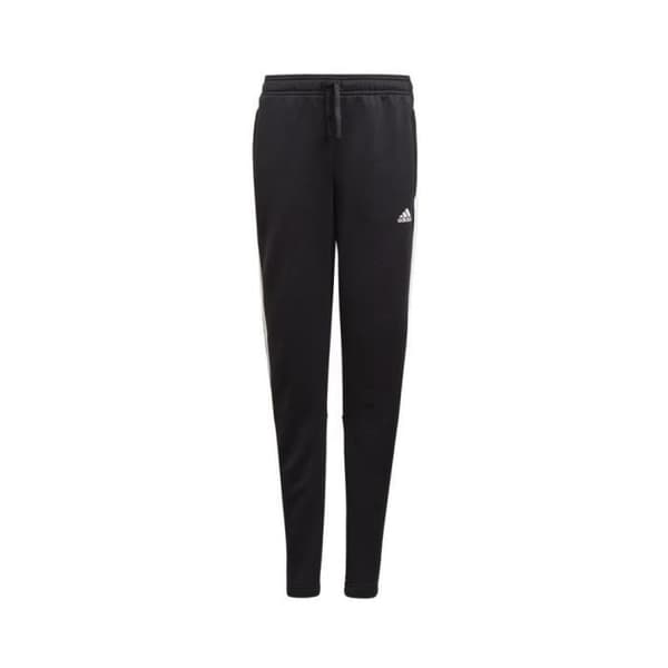Barnlöpningbyxor - ADIDAS - D2M 3 Stripes - Svart - Andningsbar - Fitness