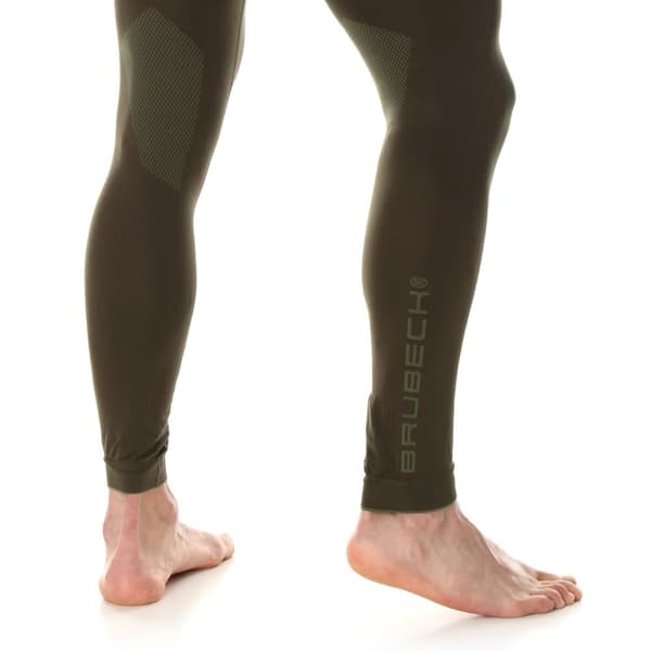 Byxor för herrar Brubeck RANGER PROTECT Leggings Termounderkläder för skogen Khaki Olika Storlekar