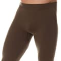 Miniatyrbild 3 av 5: Herrbyxor Brubeck RANGER WOOL Leggings termoaktiv Merinoull för skogen Khaki Olika Storlekar