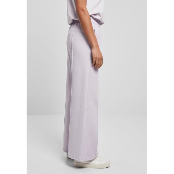Pantalon dam Urban Classics rakad knäppning - stora storlekar