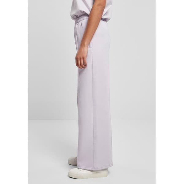Pantalon dam Urban Classics rakad knäppning - stora storlekar