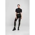 Miniatyrbild 2 av 6: Damleggings - Urban Classics - Velvet Tech Mesh - Stretchvelour - Transparent nät - Elastisk passform