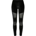 Miniatyrbild 1 av 6: Damleggings - Urban Classics - Velvet Tech Mesh - Stretchvelour - Transparent nät - Elastisk passform