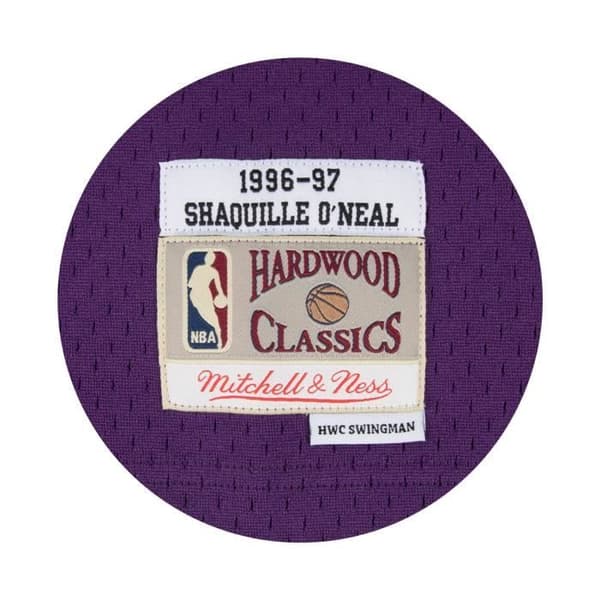 Los Angeles Lakers Shaquille O'Neal Swingman Jersey - Herr - Lila - Andas