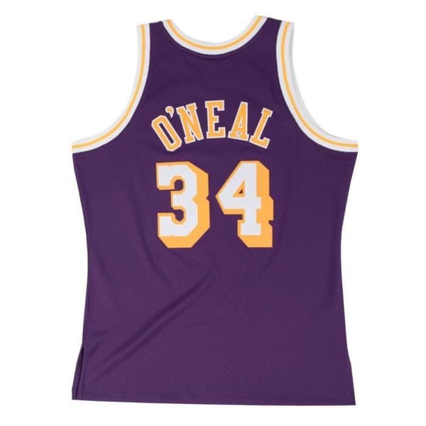 Los Angeles Lakers Shaquille O'Neal Swingman Jersey - Herr - Lila - Andas