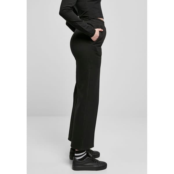 Pantalon kvinna Urban Classics rak pinnveck