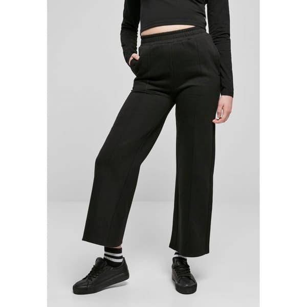 Pantalon kvinna Urban Classics rak pinnveck