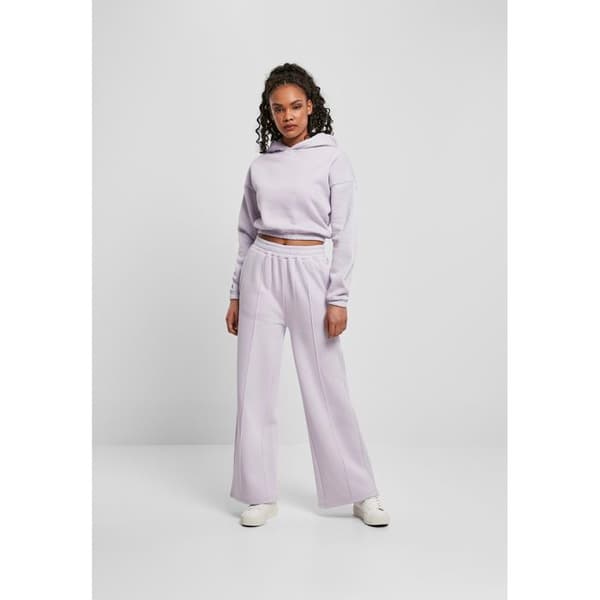 Dambyxor - Urban Classics - Rakt Plissé - Lila - Elastisk Midja - Sidofickor