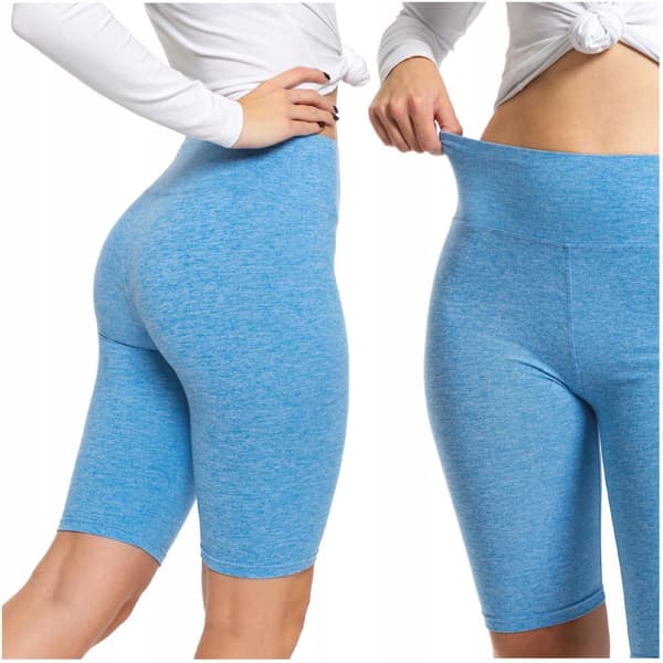 CYKLING Korte leggings med høj talje, behagelig, glat MORAJ S/M