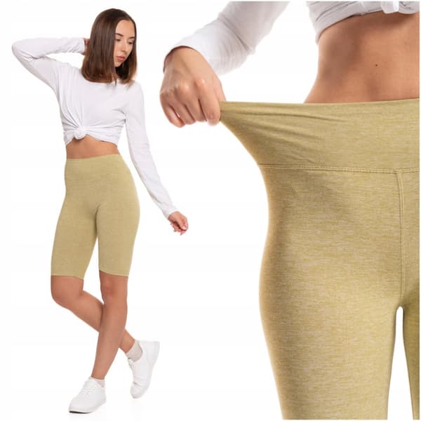 CYKLING Korte leggings med høj talje, behagelig, glat MORAJ L/XL