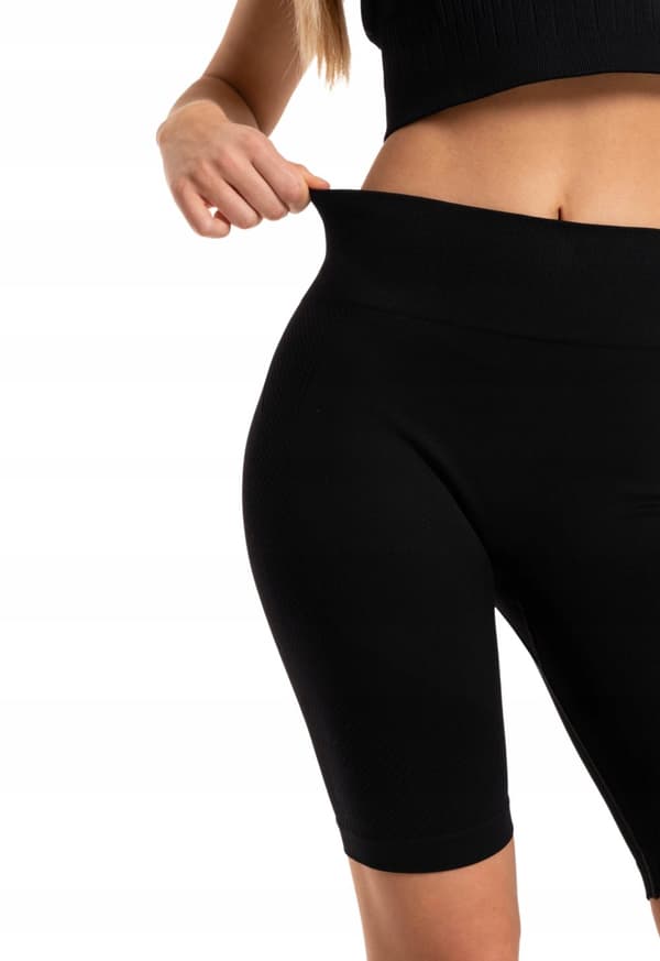 Korta leggings för cykling med sömlös push-up och hög midja, MORAJ L