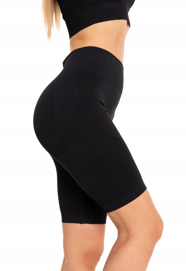 Korta leggings för cykling med sömlös push-up och hög midja, MORAJ L