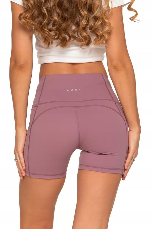 Leggings Cykelshorts Dam Sport Hög Midja Fickor MORAJ L