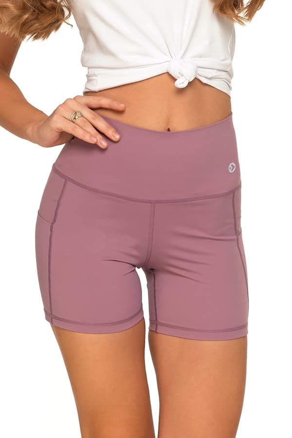 Leggings Cykelshorts Dam Sport Hög Midja Fickor MORAJ L
