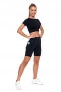Miniatyrbillede 8 af 11: Leggings Cykelshorts Dame Sport Høj Talje med Lommer MORAJ XL