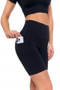 Miniatyrbillede 2 af 11: Leggings Cykelshorts Dame Sport Høj Talje med Lommer MORAJ XL