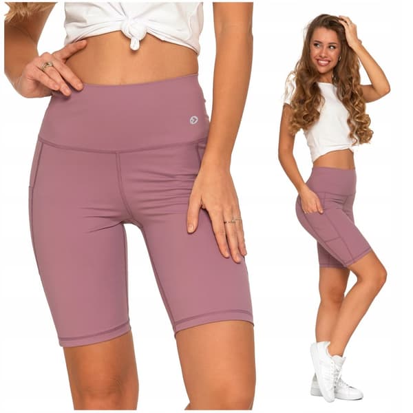Leggings Cykelshorts Dame Sport Højtaljede Lommer MORAJ S