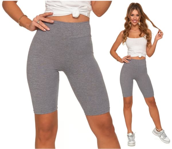 CYKLING Korte leggings med høj talje, behagelig, glat MORAJ L/XL