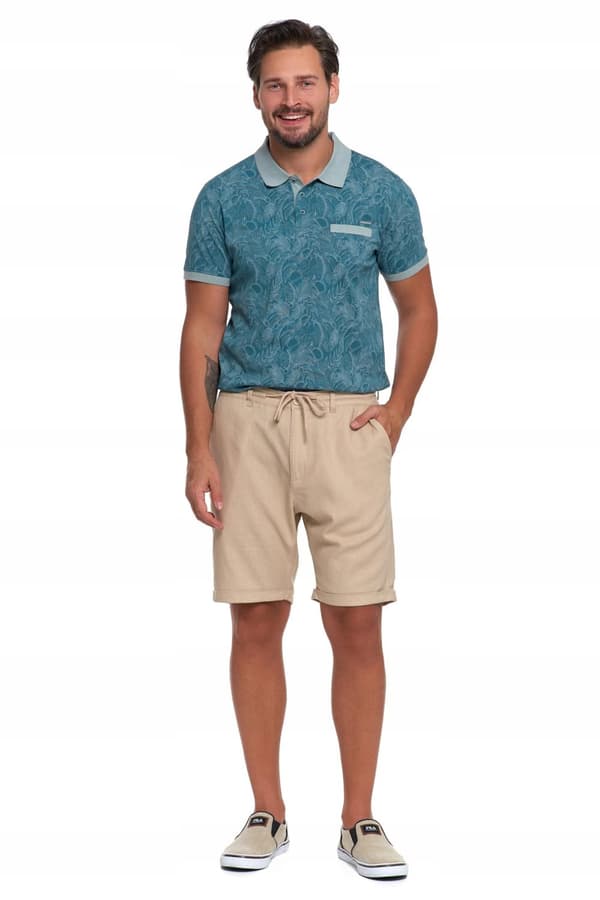 Linneshorts Herr Eleganta Shorts Luftiga Moderna MORAJ XXL