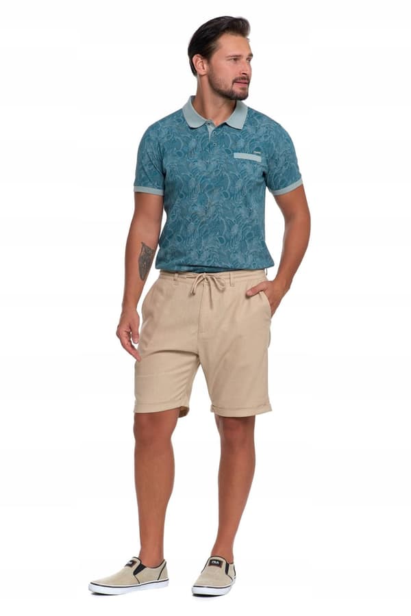 Linneshorts Herr Eleganta Shorts Luftiga Moderna MORAJ XXL