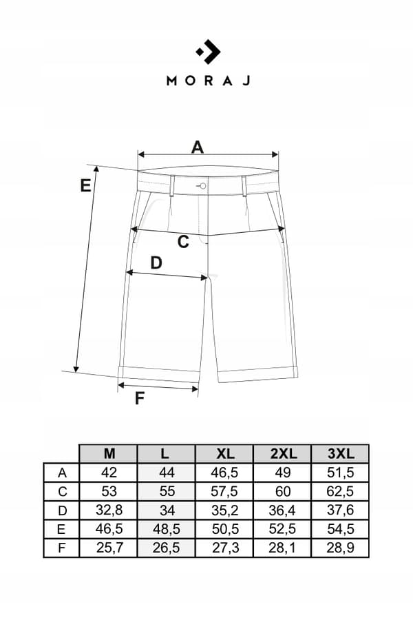 Linneshorts Herr Eleganta Shorts Luftiga Moderna MORAJ XXL