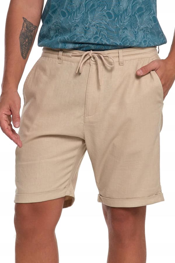Linneshorts Herr Eleganta Shorts Luftiga Moderna MORAJ XXL