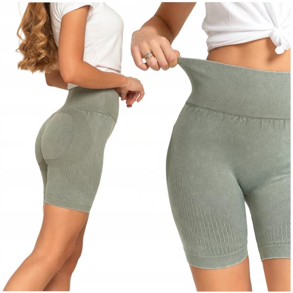 Cykelshorts DAMELEGGINGS Bikers Push-Up Højtaljet MORAJ L/XL