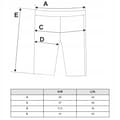 Miniatyrbild 10 av 11: Cykelshorts DAMLEGGINGS Bikers Push-Up Hög Midja MORAJ S/M