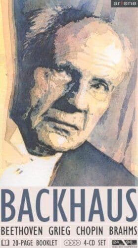 Wilhelm Backhaus Performs CD 4 discs (2005) Pre Owned