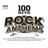 Various Artists : 100 Hits: Rock Anthems CD Box Set 5 discs (2011) Pre Owned